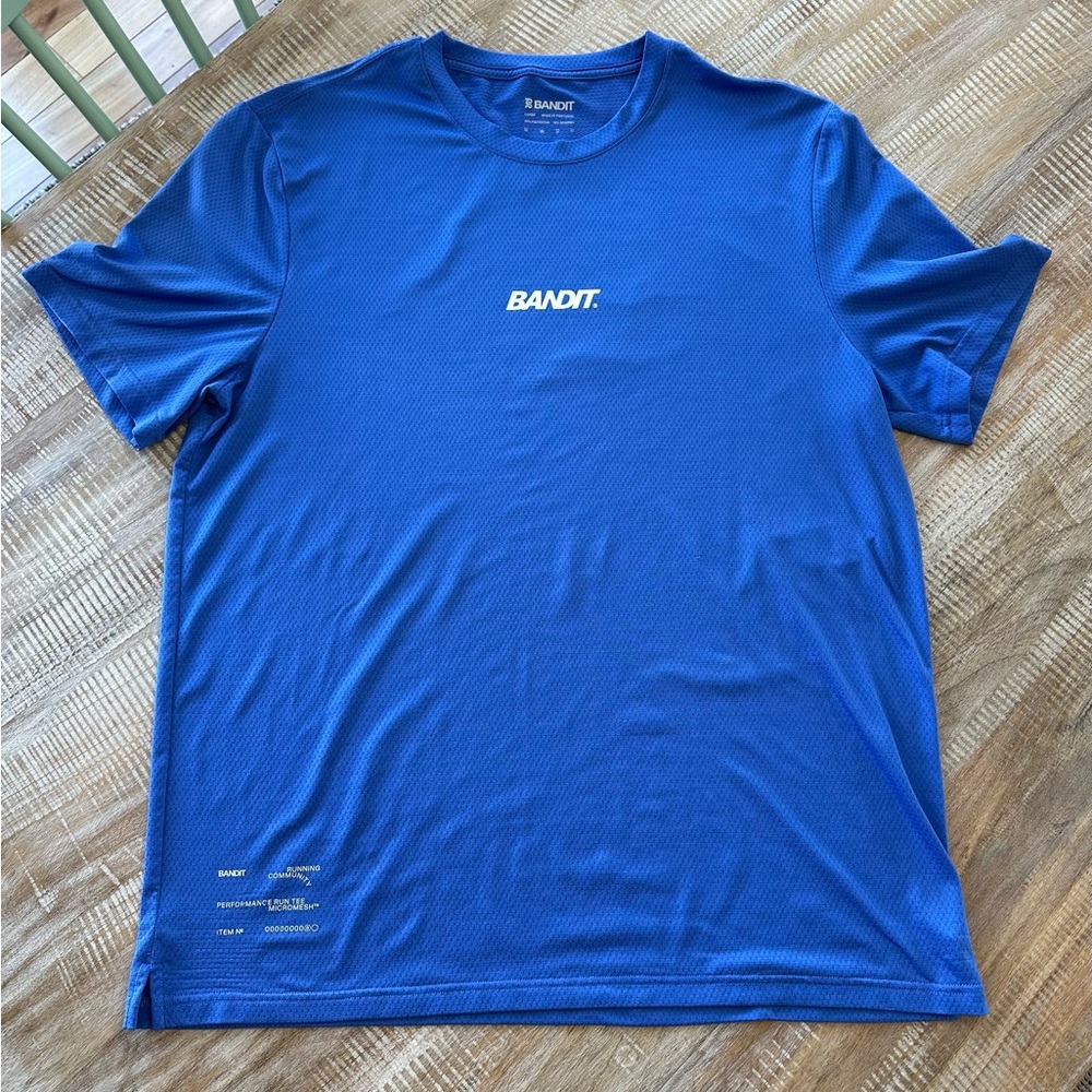 Bandit — men’s running Micromesh performance tee